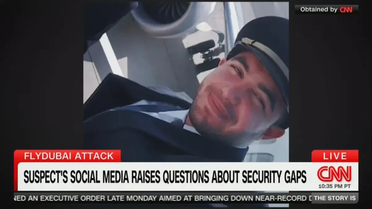 Authorities: Flydubai hijacker inspired by 9/11, sought 'greatest possible number of casualties'