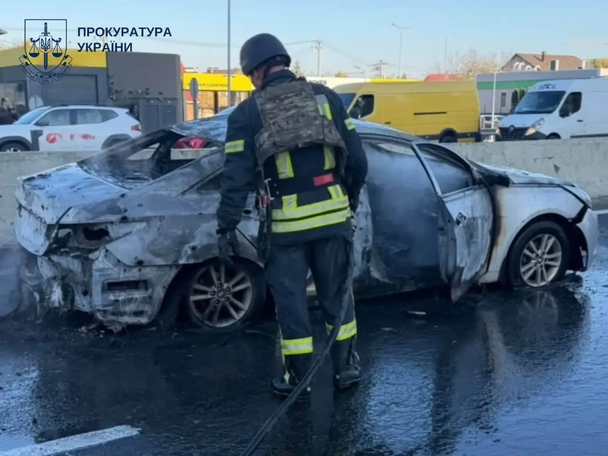 Russian drone attack on Kyiv rush-hour traffic kills at least 1, injures 6