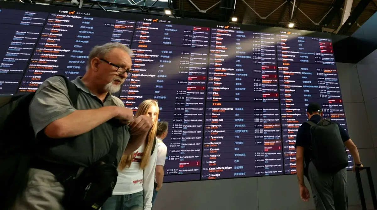 Russian airports closed amid alleged Ukrainian balloon and drone raid