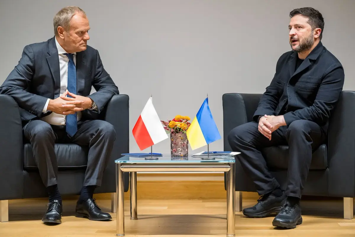 Poland provided ammunition to help Ukraine defend Kyiv, Zelensky says