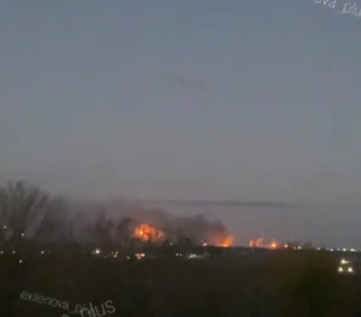 Oil refinery in Russia's Salavat reportedly burning after attack