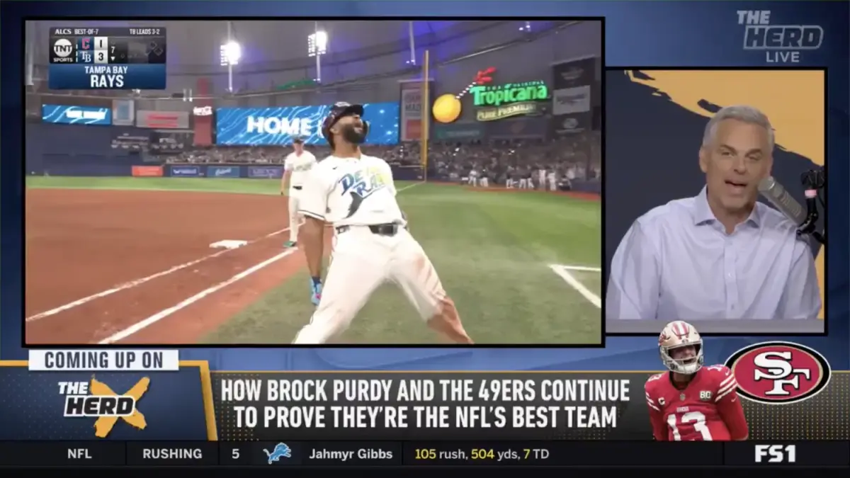 Colin Cowherd denounces Junior Caminero’s home run trot: ‘That was obnoxious’