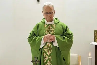 Pope Leo leads mass in hospital after lung cancer surgery