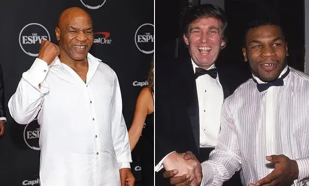 Mike Tyson defends Trump, says president has overcome 'black' people's problems
