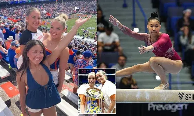 Three gymnasts mysteriously removed from top college team; one denies 'false narratives'