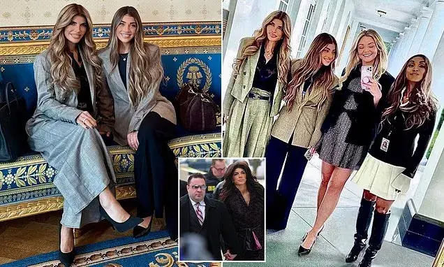 RHONJ star Teresa Giudice and daughter Gia attend White House event as Trump considers pardoning deported ex Joe