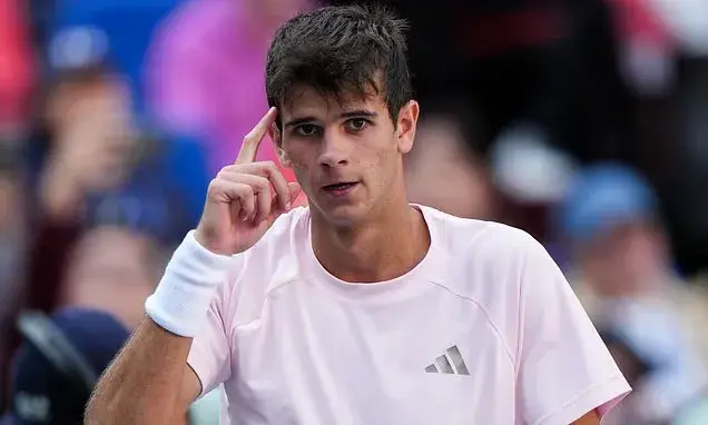Tennis star caught swearing at ball boy over towel in latest incident