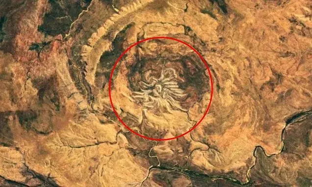 NASA satellite spots ancient impact crater 'with legs' in Australian desert