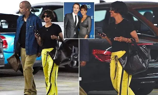 Halle Berry spotted with fiancé Van Hunt as legal fight with ex escalates over son