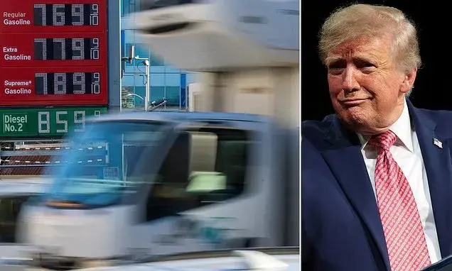 Trump promises new $8 billion cash offer as he desperately tries to stop skyrocketing diesel costs with two weeks to midterms