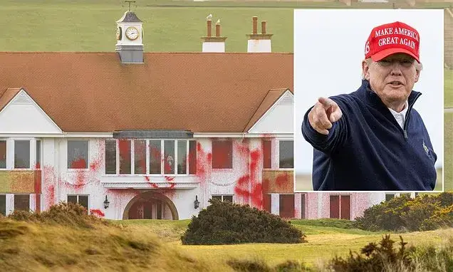 Seven suspects charged with terror-related offenses over vandalism at Trump's Turnberry resort