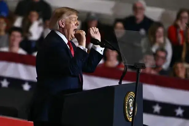 All the President's Men as Trump praises male physiques in hilarious compilation
