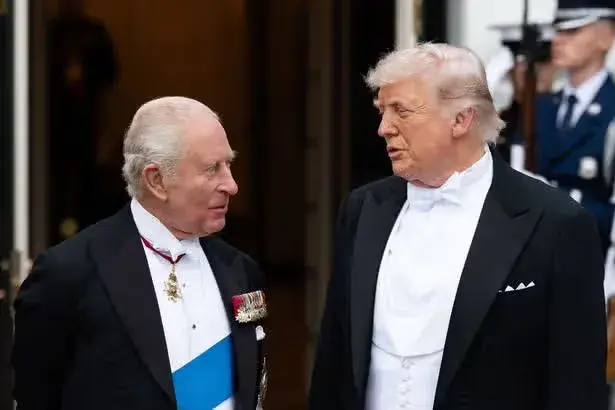Trump shares King Charles' private request seconds into White House press conference