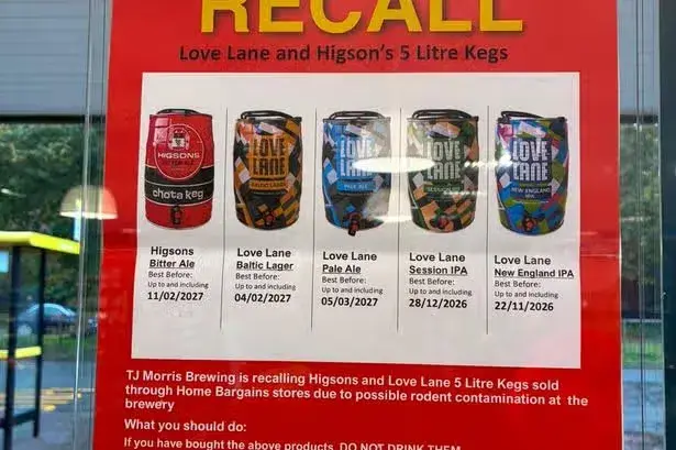 Popular beer recalled over 'rodent contamination' at brewery - 'do not drink'