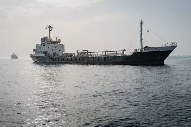 Oil tanker carrying 2 million barrels hit in Strait of Hormuz; IRGC issues warning