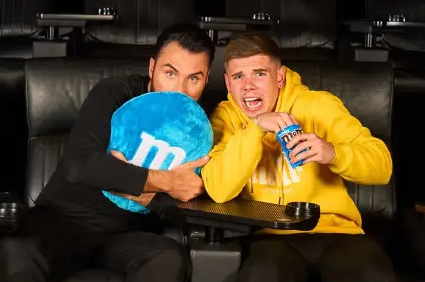 Watch Rylan Clark terrify unsuspecting cinemagoers in Halloween prank