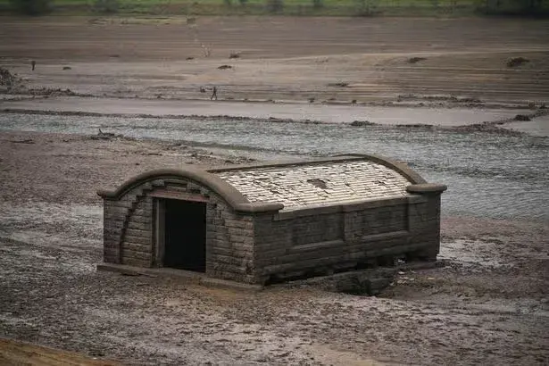 Lost village hidden for decades under reservoir reappears after horrific UK drought