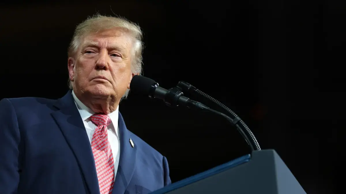 Trump uses antisemitic slur defending Sen. Marshall at Kansas rally