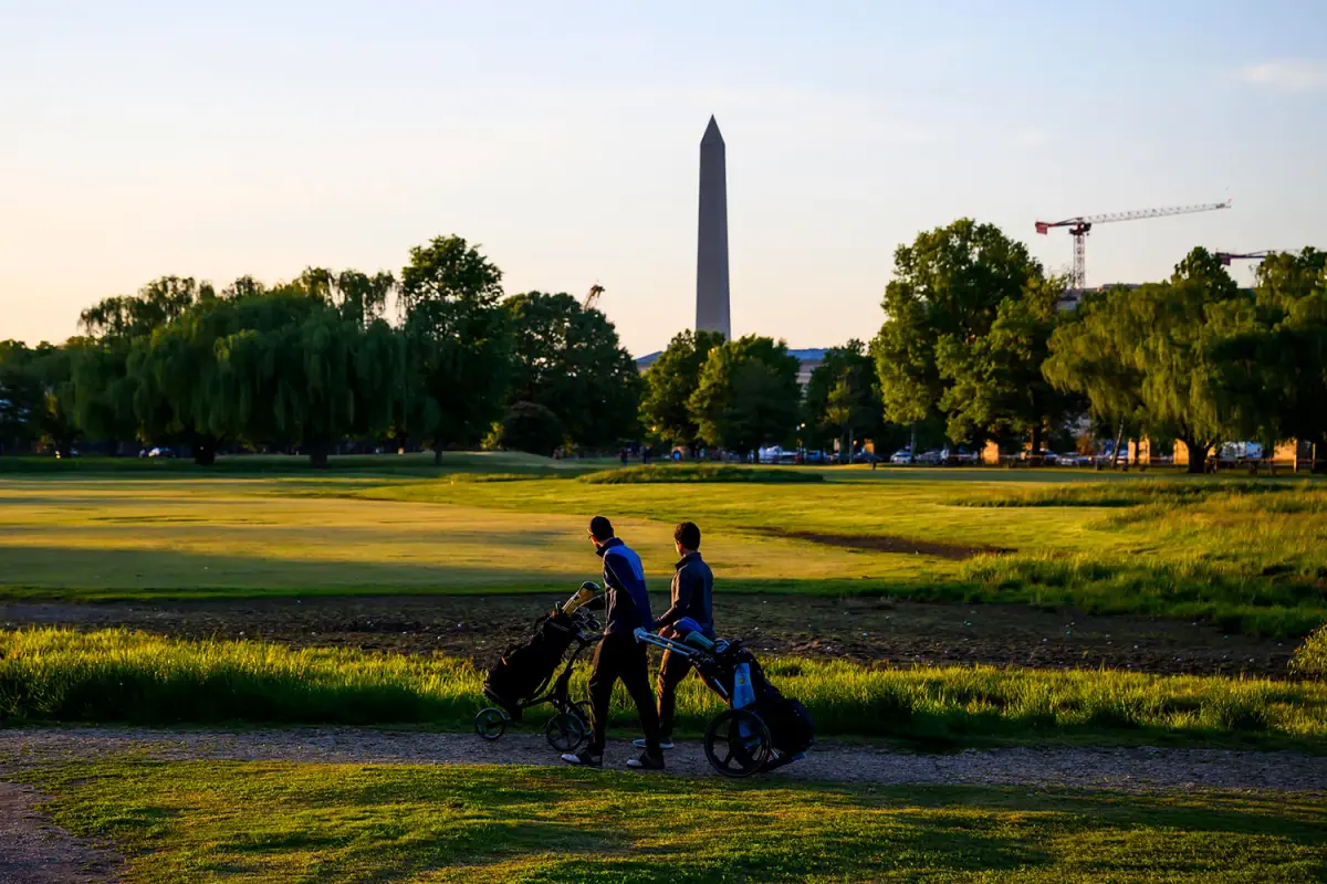 Trump announces plan to renovate D.C. golf course amid legal battle