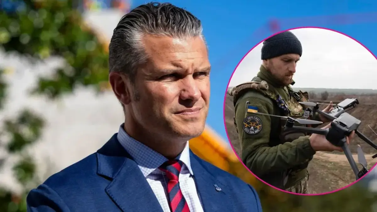 Pete Hegseth heckled by protesters during drone warfare speech; multiple removed