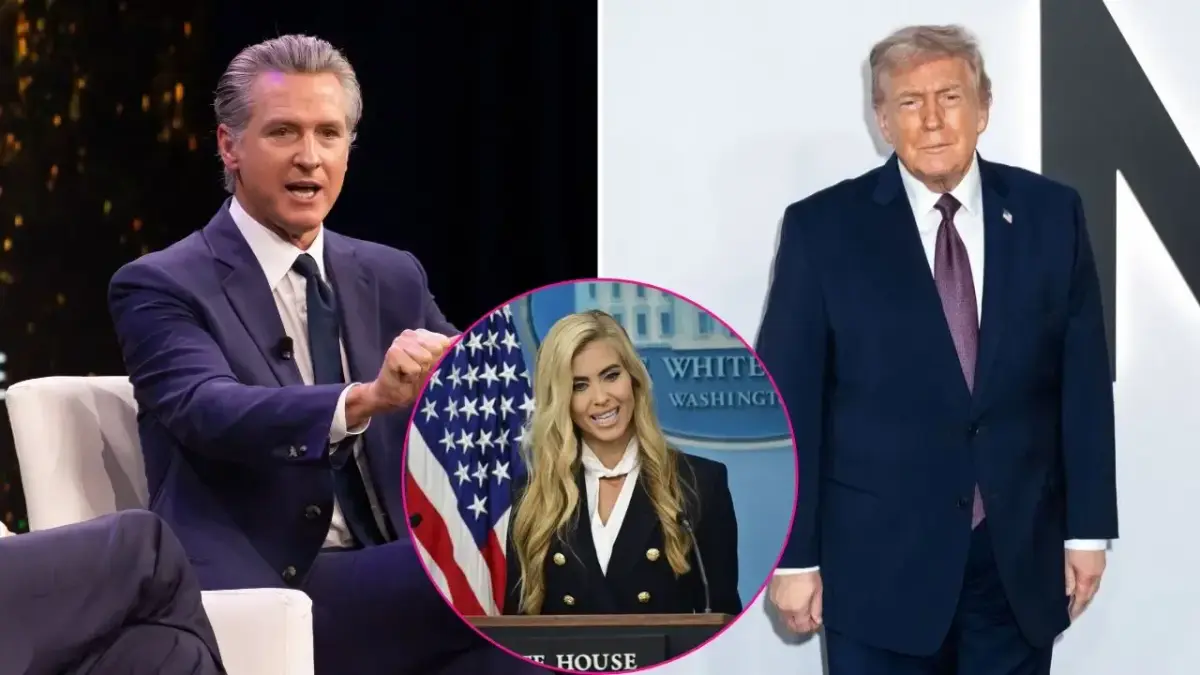Gavin Newsom trolls Trump's fired press secretary, says 'We did not send our brightest to Washington'