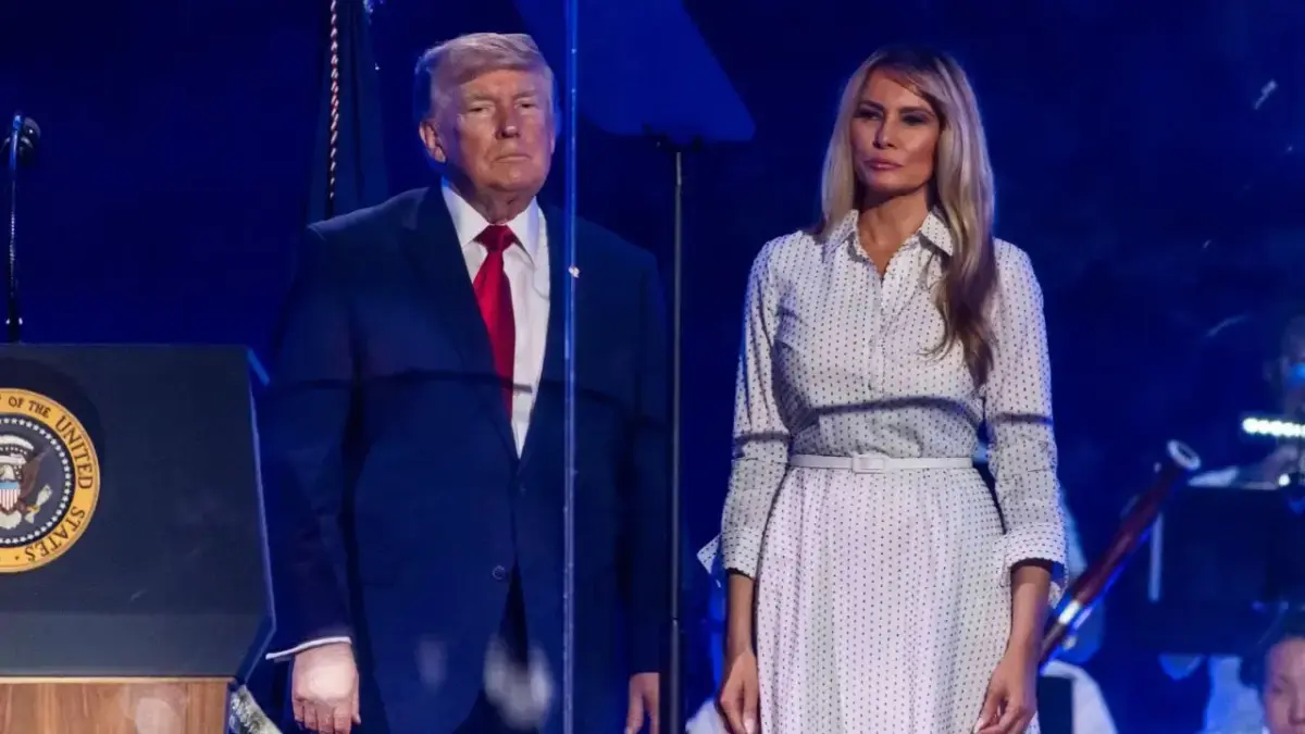 Trump says 'my wife is going crazy at me' over his impression of transgender athlete at rally