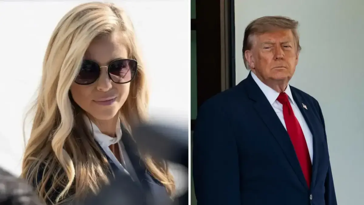 Trump claims he told ousted press secretary Katie Zacharia he wasn't sure she could 'ever be happy'