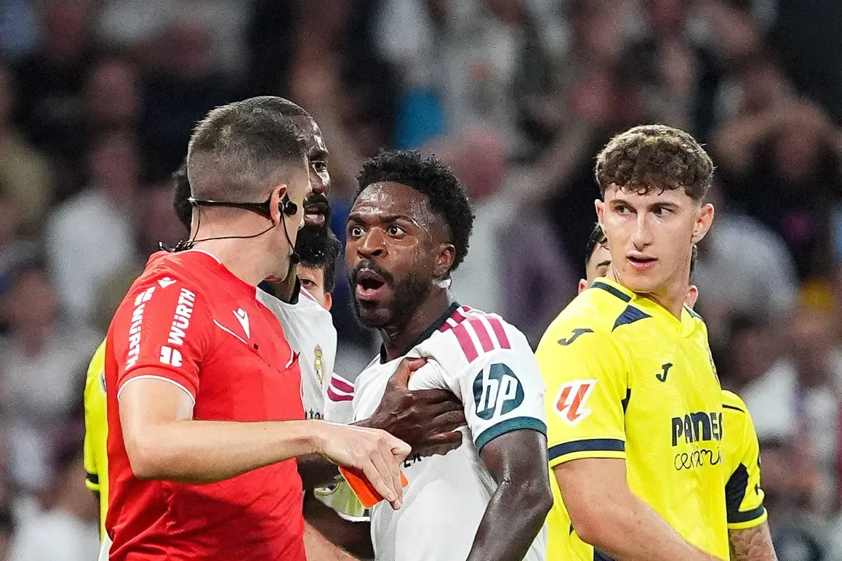 Real Madrid's Vinicius Jr. handed four-match ban after red card vs Villarreal
