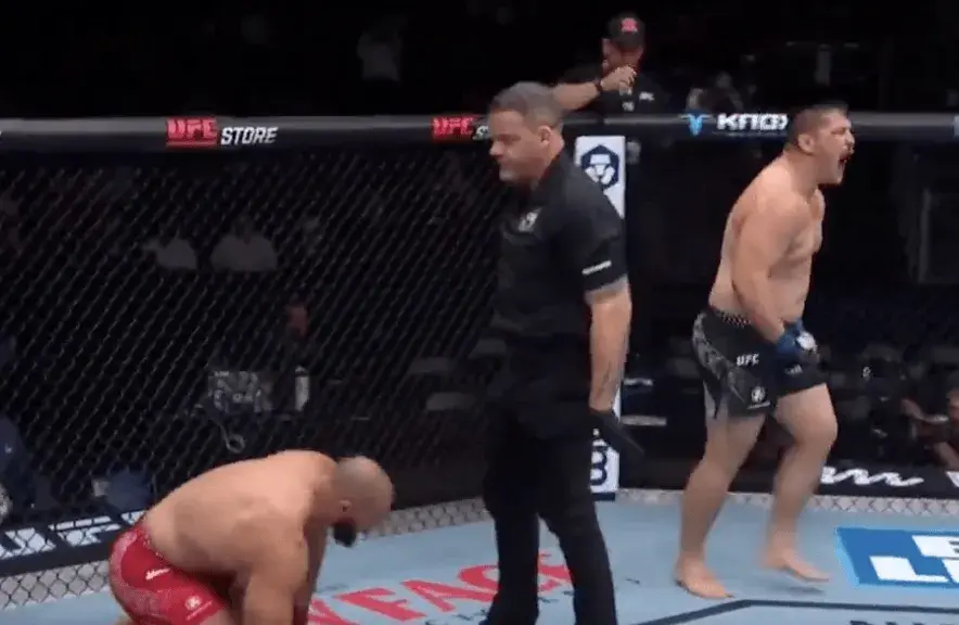 UFC Edmonton: Joel Faglier survives multiple knockdowns, knocks out Javad Mahjoub in comeback