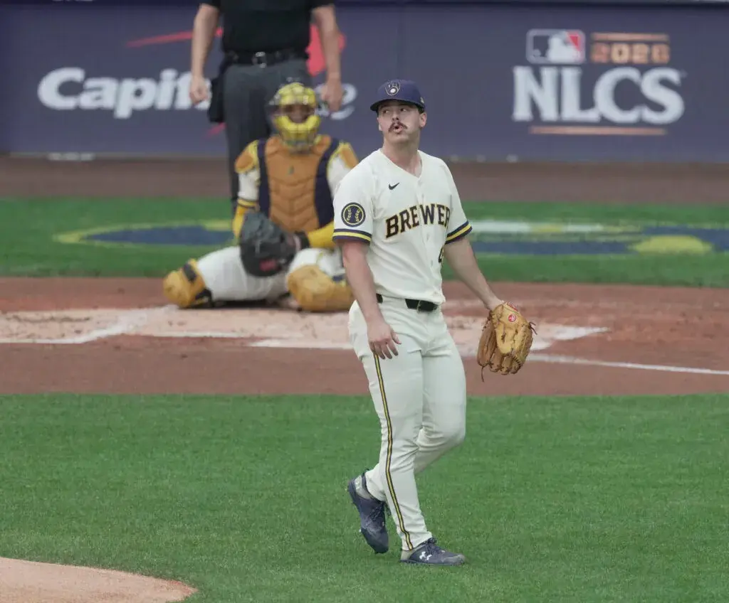 Brewers' Logan Henderson makes MLB postseason history not seen since 1942