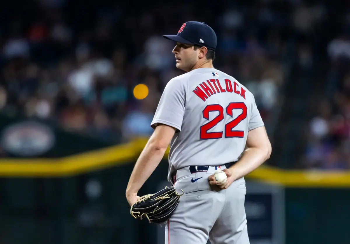 Red Sox reliever Garrett Whitlock pitched through broken leg during season