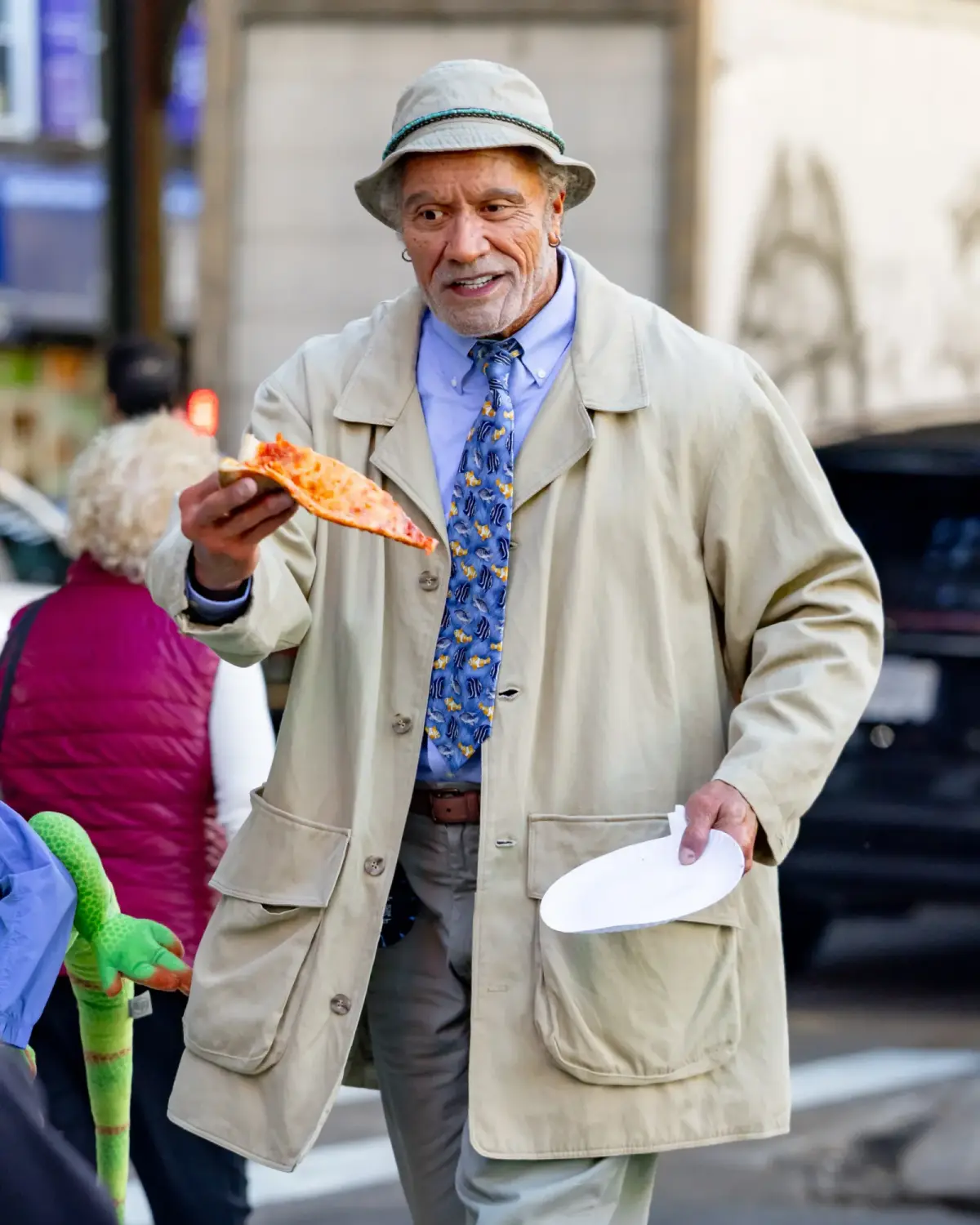 A-list star looks completely unrecognizable as elderly man on set of new movie ‘Lizard Music’