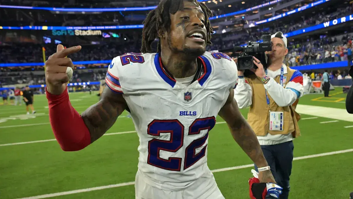 Bills' CJ Gardner-Johnson spits on Raiders' Brock Bowers, gets ejected