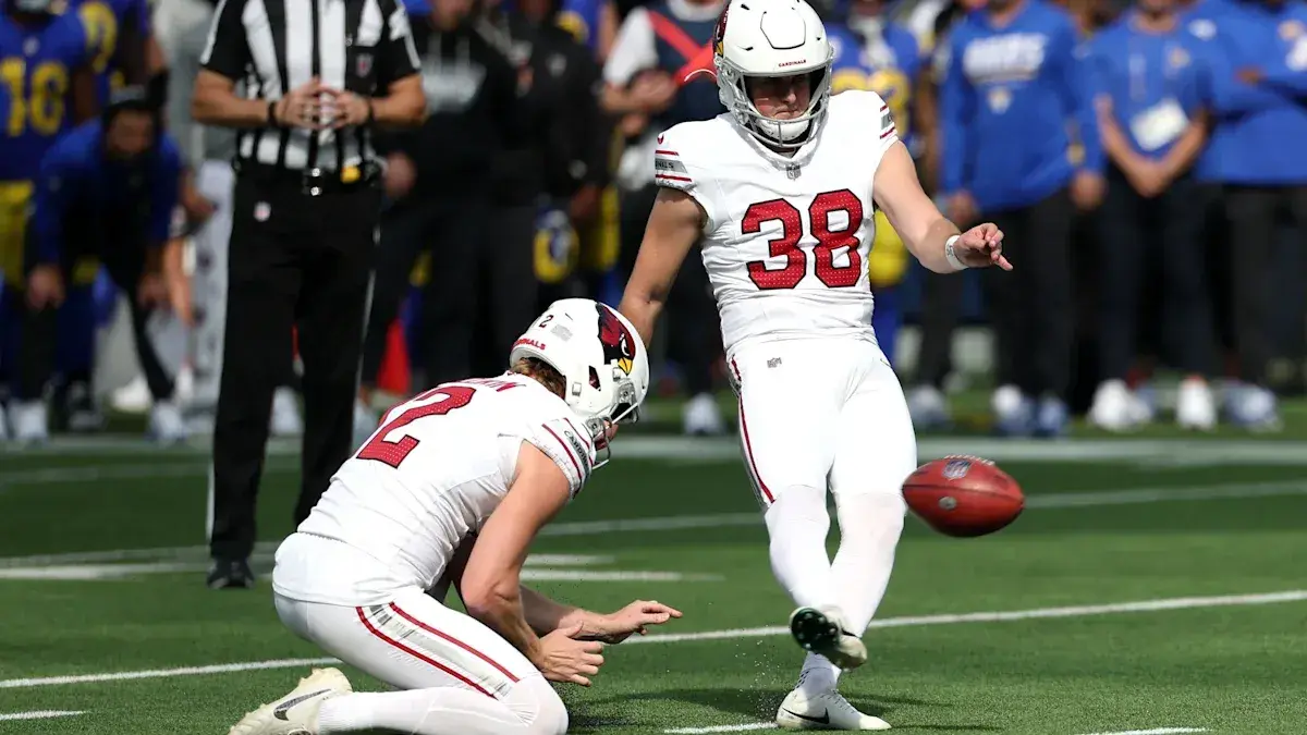 Cardinals shock Rams on Chad Ryland's sixth field goal as time expires