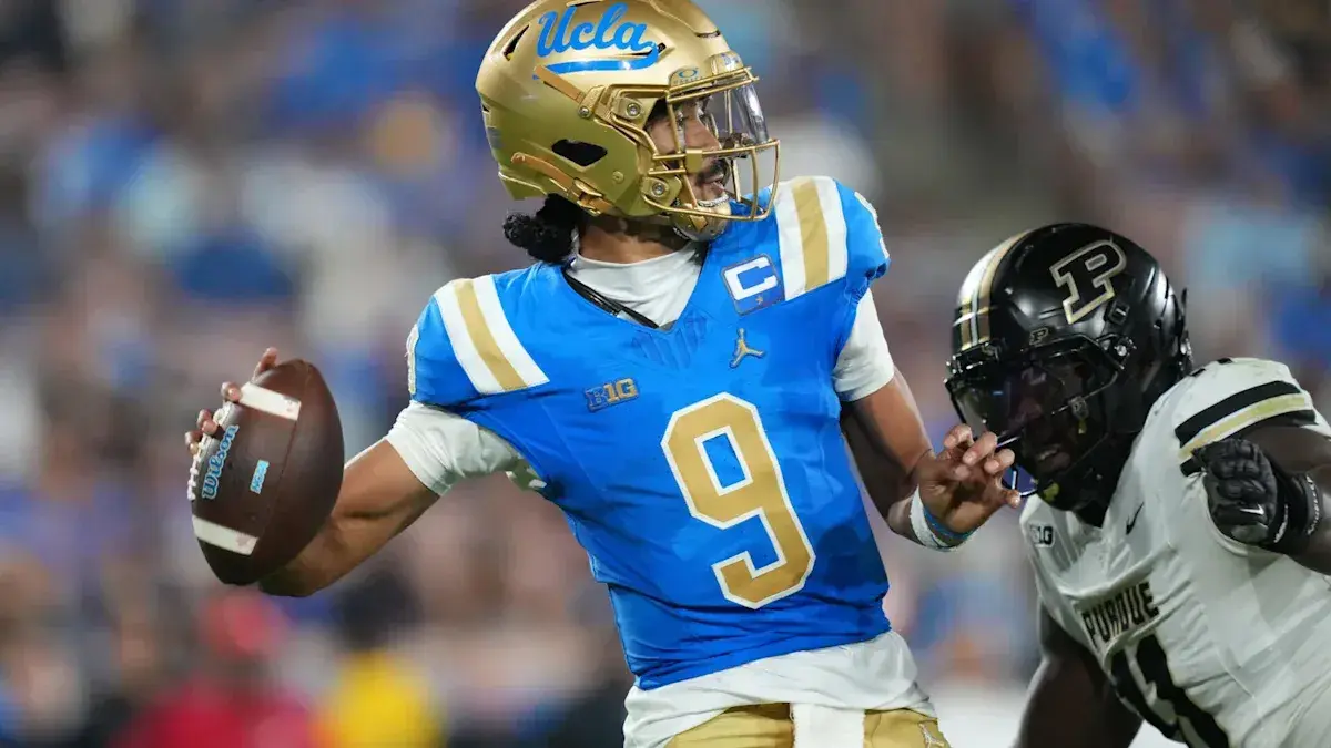 UCLA's Nico Iamaleava sidelined after dirty hit against Oregon
