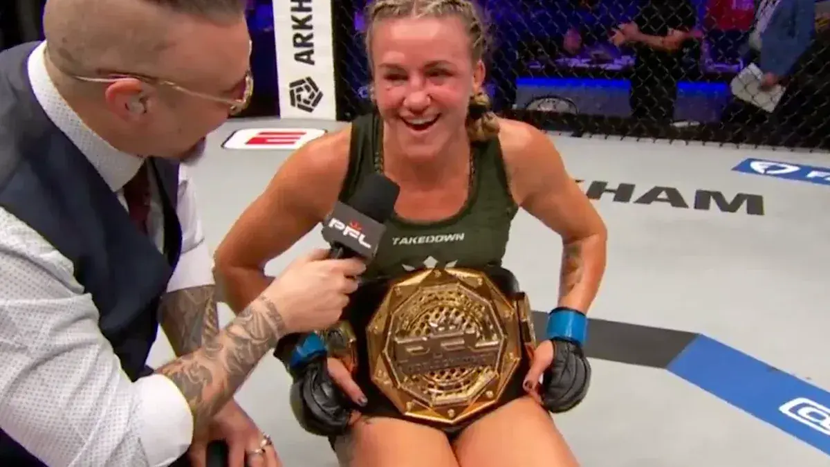 PFL Chicago results: Jena Bishop stuns Liz Carmouche to win flyweight title