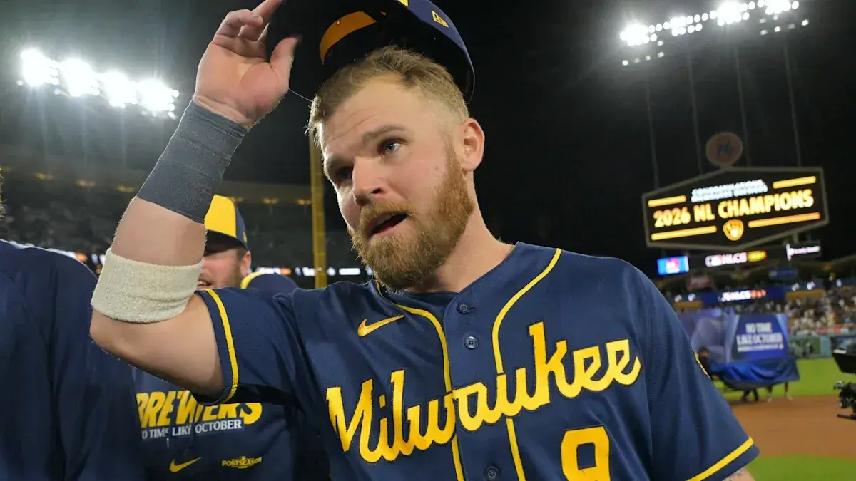 Brewers' Jake Bauers wins NLCS MVP for heroics vs. Dodgers