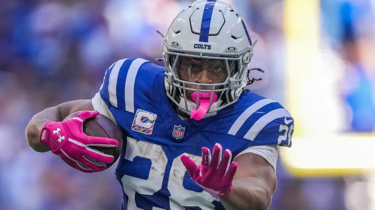 Jonathan Taylor mock trades: How Giants, Bengals could target Colts star RB after Chris Ballard's firing