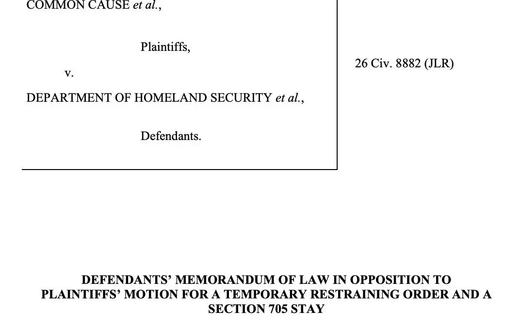DOJ declines to defend DHS pro-Trump ads in court; ads ending Sunday