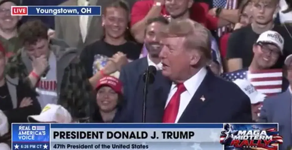 Trump says he examined senator's body at rally to confirm he's 'a great athlete'