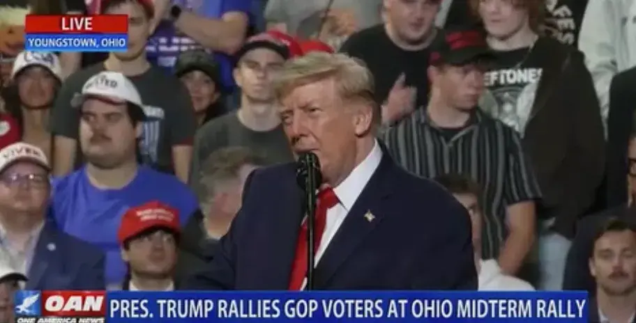 Trump tells Ohio rally he'll be 'last Republican president' if Democrats win Congress
